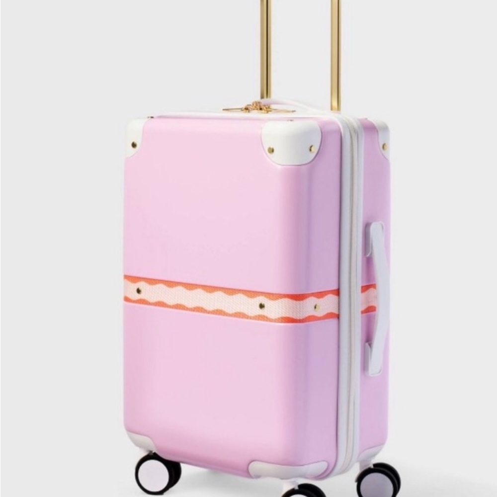 Roller Rabbit Target Pink Hard-Shell Carry-On Luggage